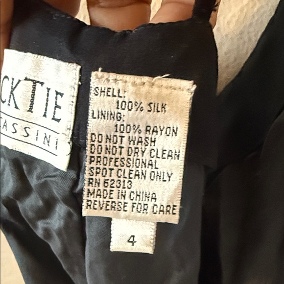 Vintage Black Tie Oleg Cassini Shades of Purple & Black Sequin Mini Dress 4 - Picture 10 of 17